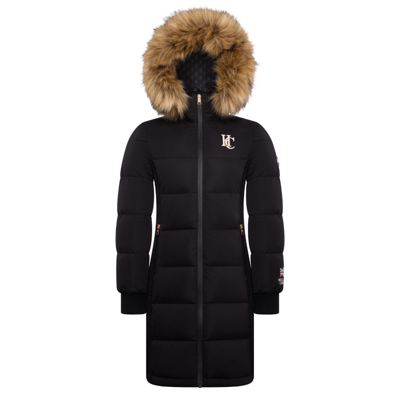 Holland Cooper Team Padded Coat - Black-4
