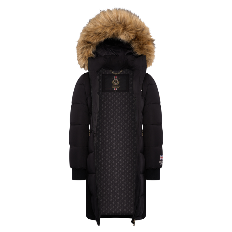 Holland Cooper Team Padded Coat - Black-5
