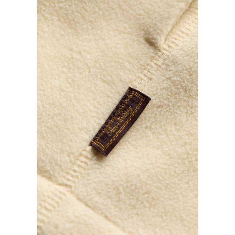 Holland Cooper Country Fleece Gilet - Cream-8