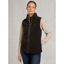 Holland Cooper Country Fleece Gilet - Chocolate Borg