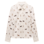 Joules x Eleanor Tomlinson Cotton-Rich Jersey Shirt - Cream Dogs