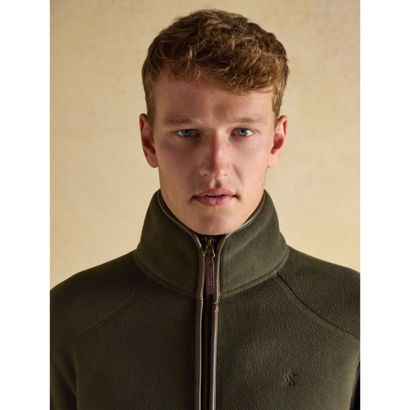Joules Men's Heritage Full Zip Fleece - Dark Green-9