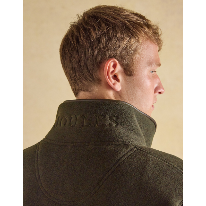 Joules Men's Heritage Full Zip Fleece - Dark Green-5