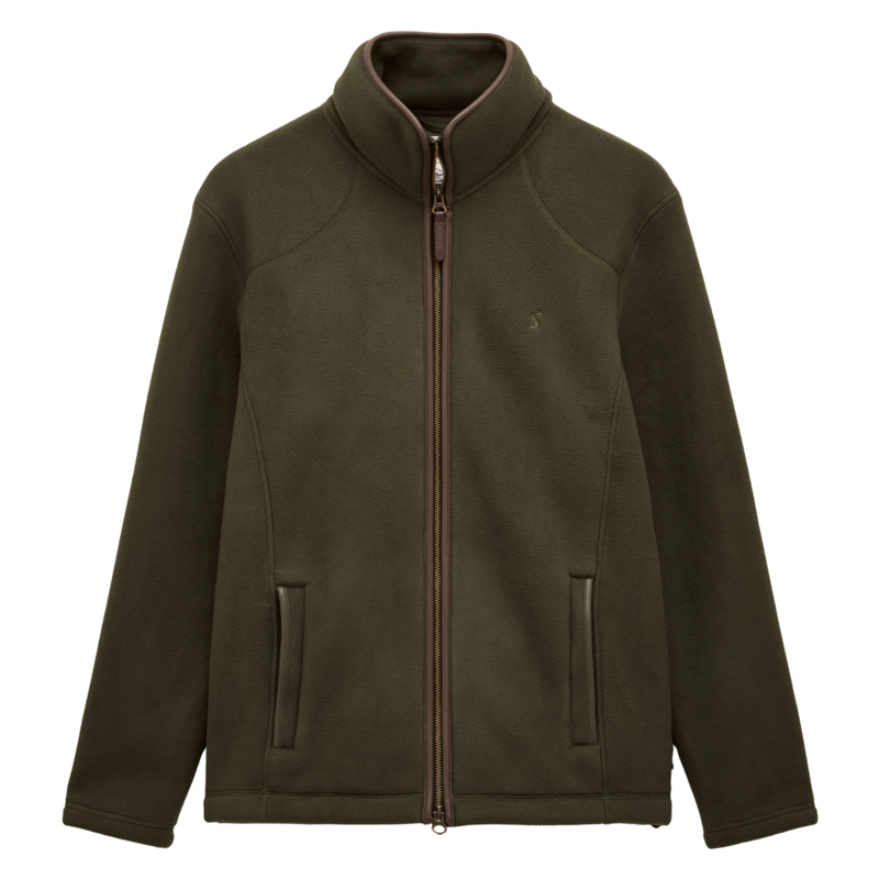 Joules Men's Heritage Full Zip Fleece - Dark Green