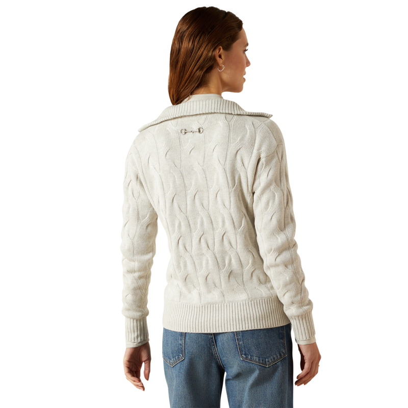 Ariat Women's Alamere Sweater - Moonstruck Heather-1
