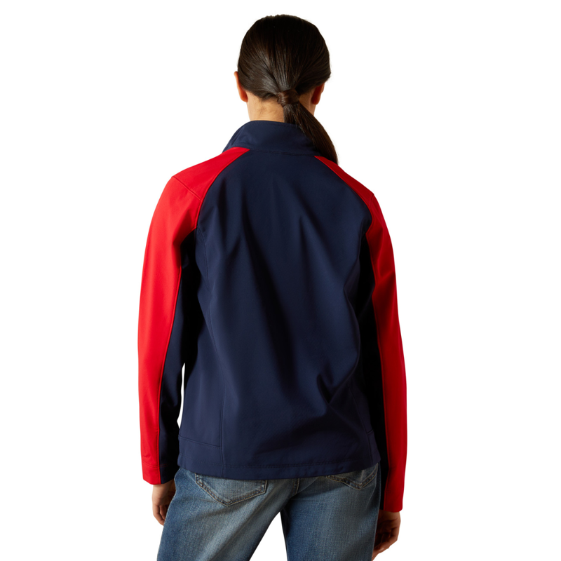 Ariat Youth Team EQ Jacket - Navyt/Red-1