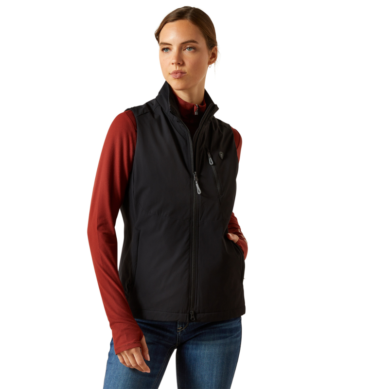 Ariat Women's Rion StretchShell Insulated Vest - Black