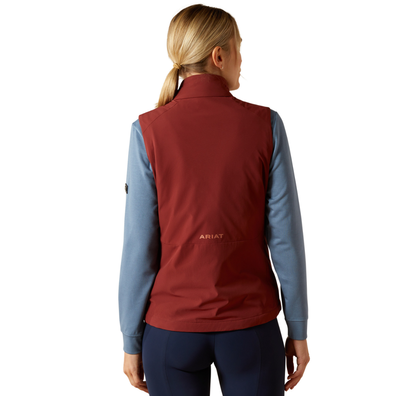 Ariat Women's Rion StretchShell Insulated Vest - Madder Brown-1