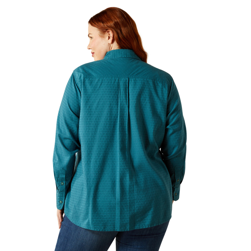 Ariat Women's Billie Jean Western Shirt - Dragonfly Dobby-3