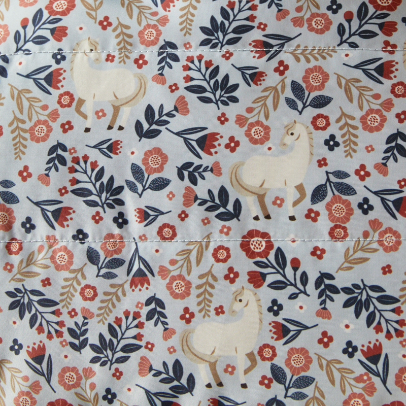 Ariat Youth Bella Reversible Insulated Vest - Posey Pony Print-3