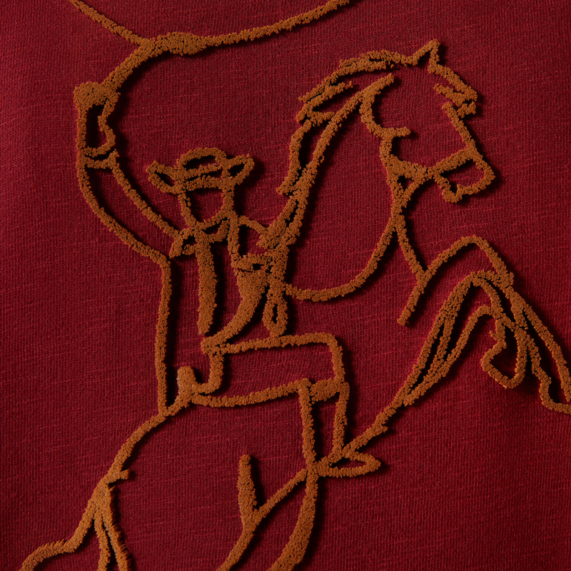 Ariat Women's Lasso Sweatshirt - Cabernet-3