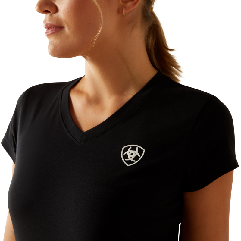 Ariat Women's BV Logo T-Shirt - Black-2