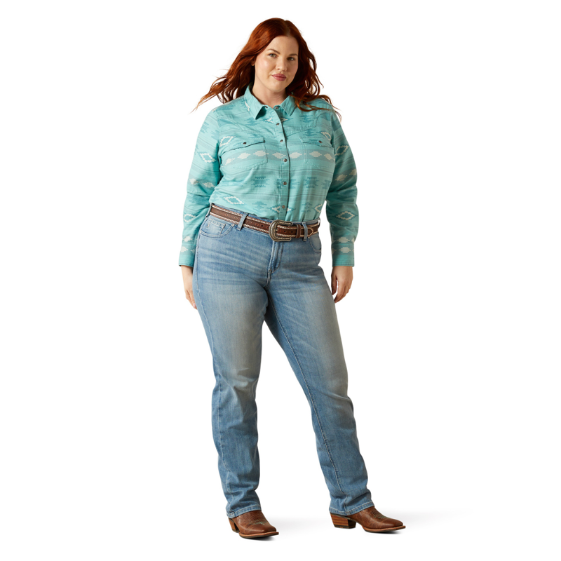 Ariat Women's Montana Western Shirt - Montana Blanket Jacquard-6