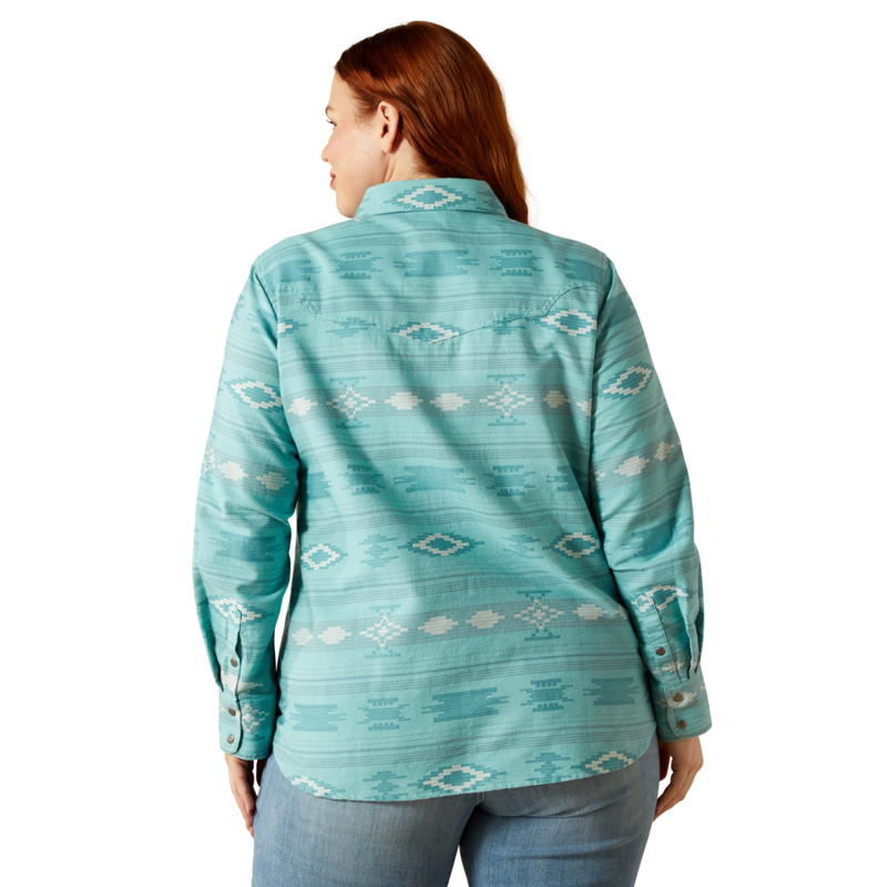 Ariat Women's Montana Western Shirt - Montana Blanket Jacquard-3