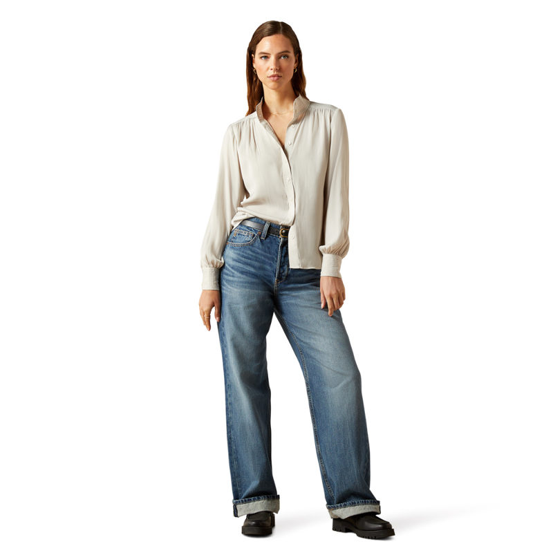 Ariat Women's Kildwick Blouse - Moonstruck-4