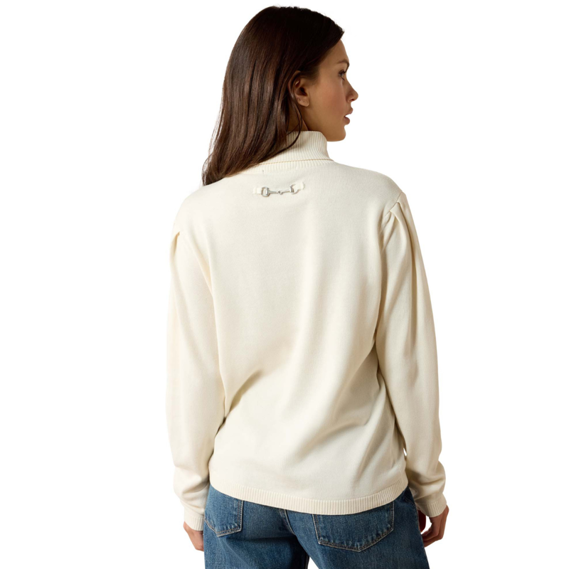 Ariat Women's Aldergate Sweater - Artic Wolf-1