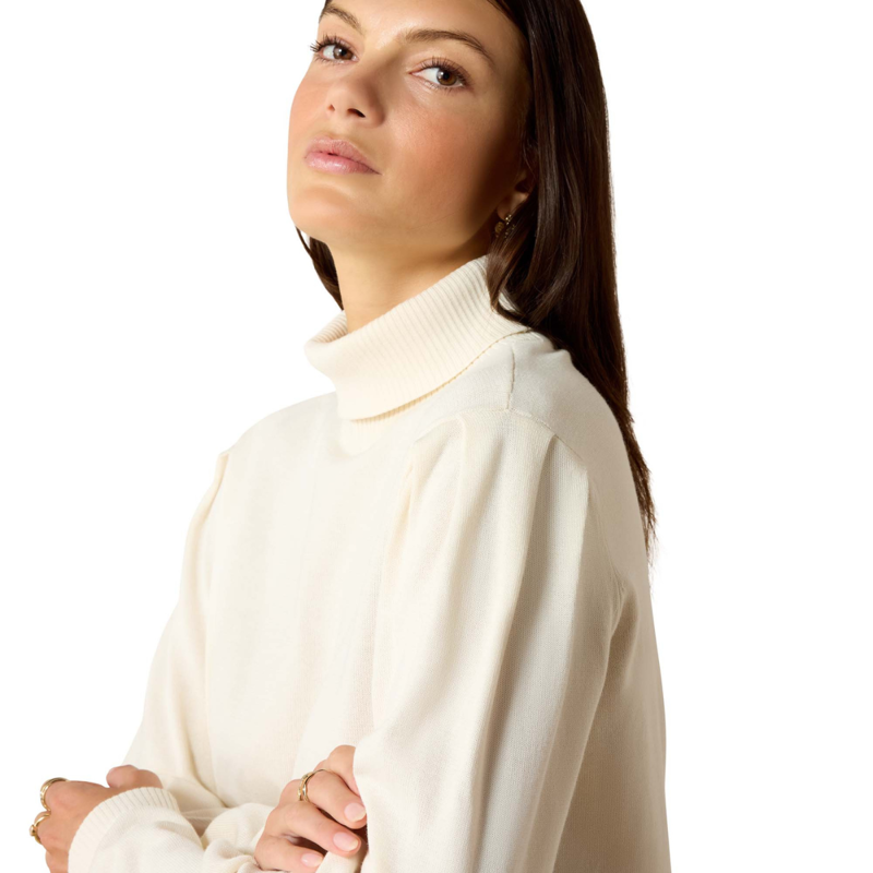 Ariat Women's Aldergate Sweater - Artic Wolf-2