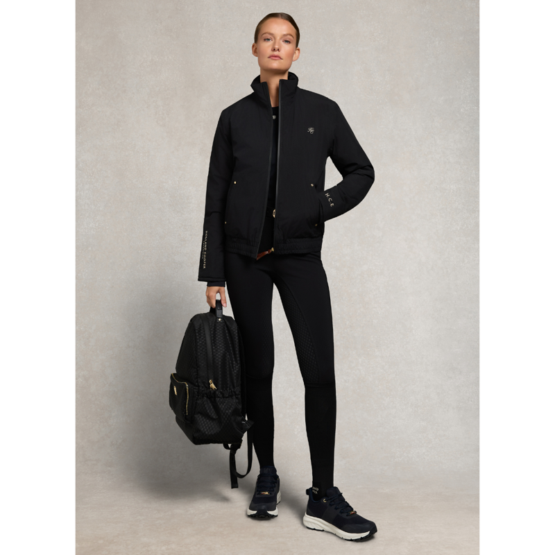 Holland Cooper Burghley Backpack - Black Monogram-5