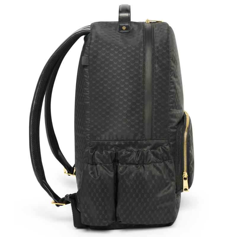 Holland Cooper Burghley Backpack - Black Monogram-2