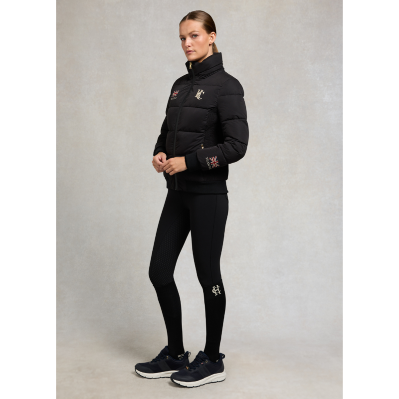 Holland Cooper Team Padded Jacket - Black-4