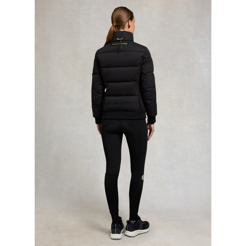 Holland Cooper Team Padded Jacket - Black-5