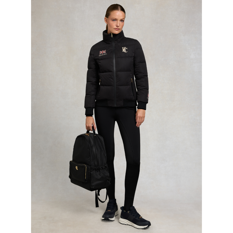 Holland Cooper Team Padded Jacket - Black-3