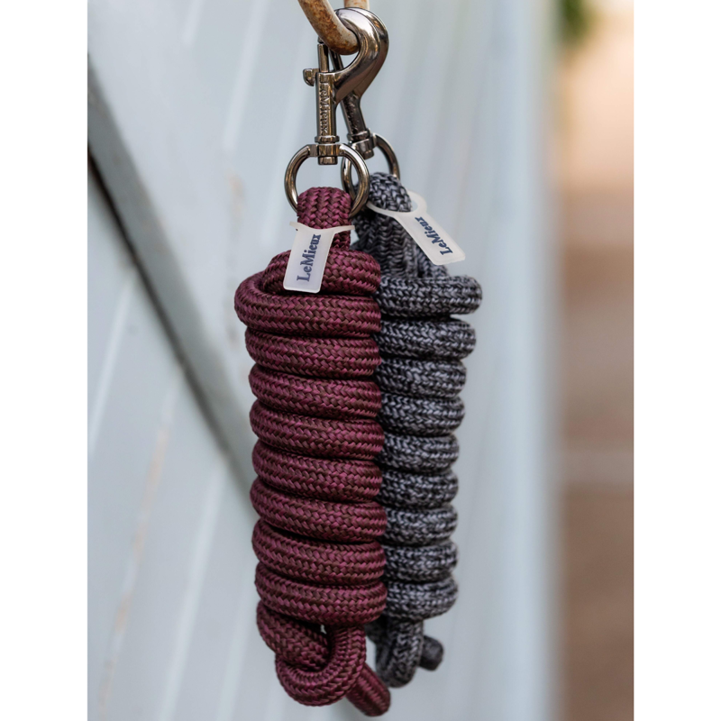 LeMieux Finesse Leadrope - Damson-1