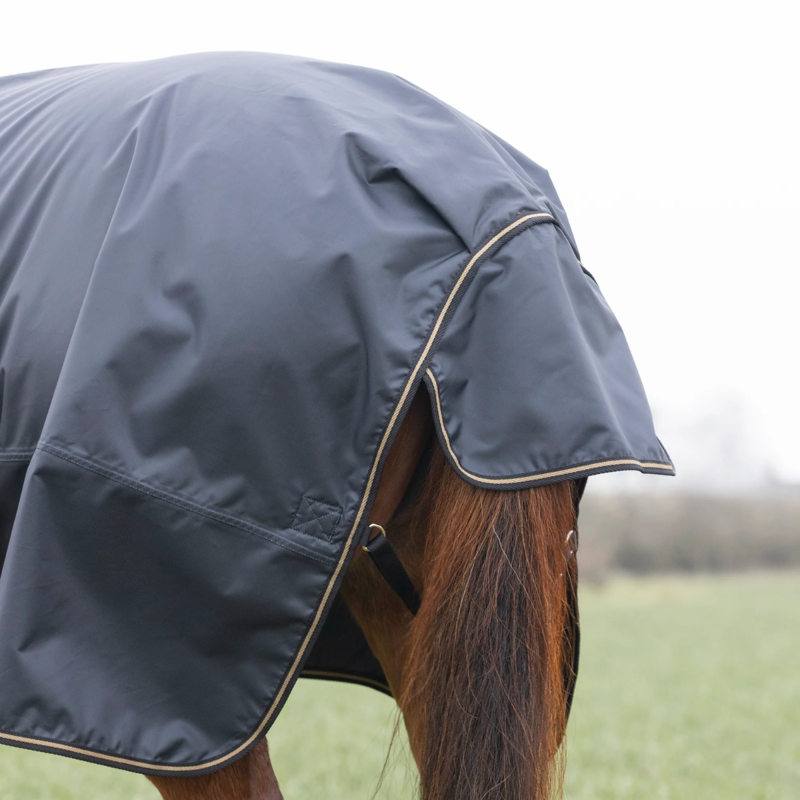 Shires Typhoon 50 Turnout Rug - Black-3