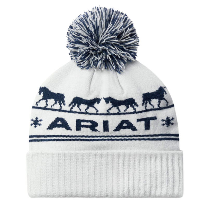 Ariat Women's Apres Ski Beanie - Off White 