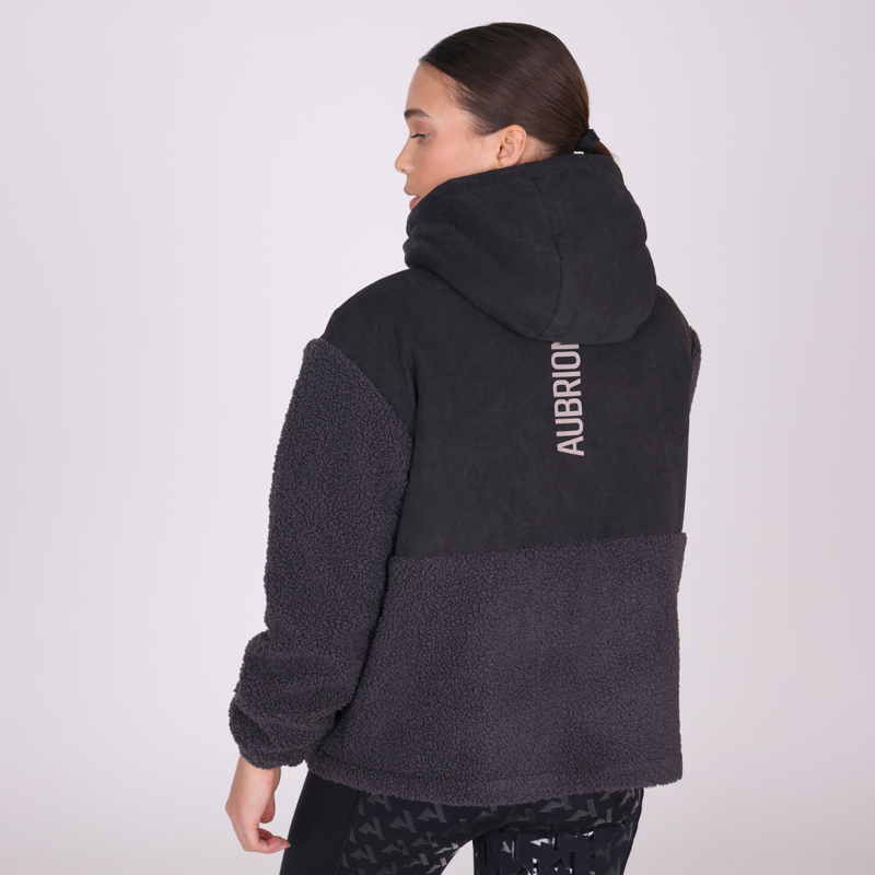 Aubrion React Sherpa Fleece Jacket - Shadow-4