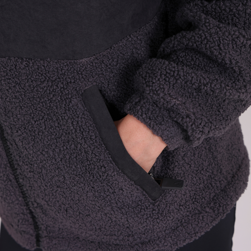 Aubrion React Sherpa Fleece Jacket - Shadow-6