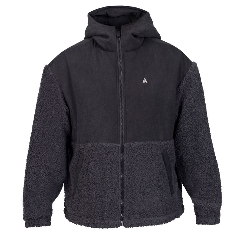 Aubrion React Sherpa Fleece Jacket - Shadow-1