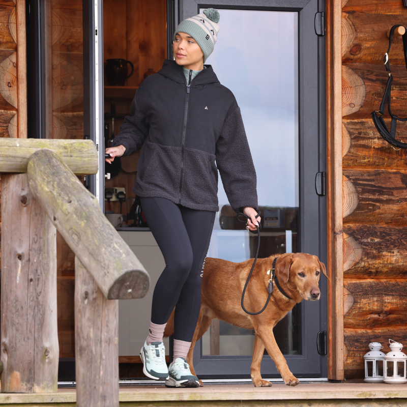 Aubrion React Sherpa Fleece Jacket - Shadow-9