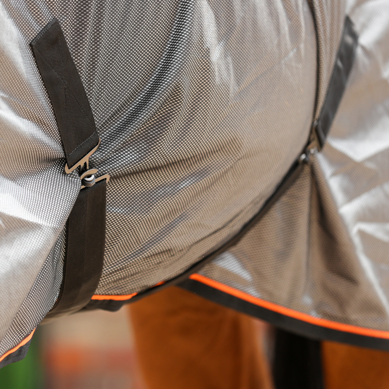 Equilibrium Therapy Magnetic Rug - Black/Orange-4