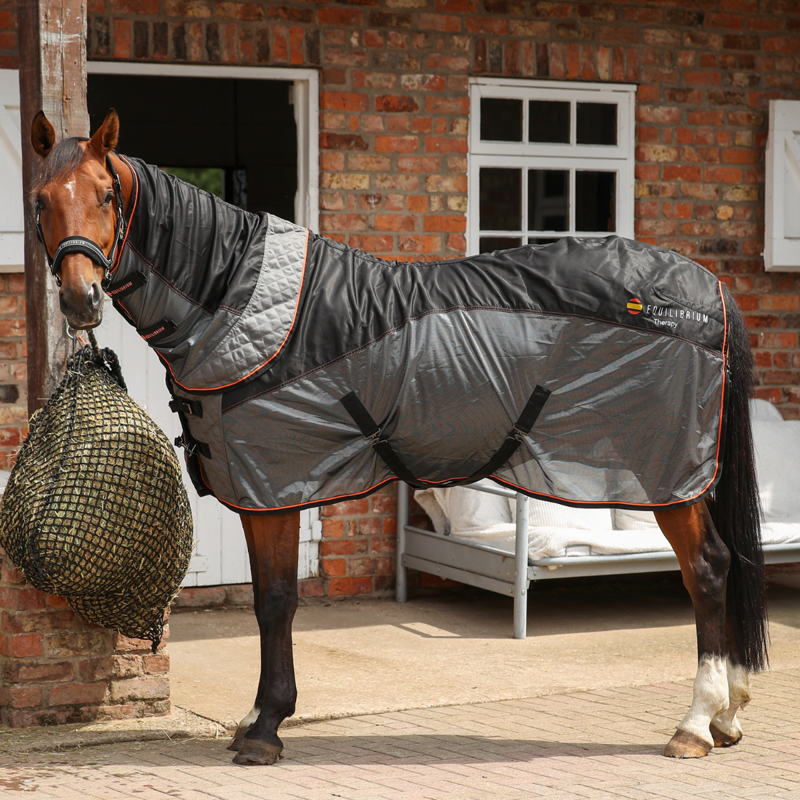 Equilibrium Therapy Magnetic Rug - Black/Orange-1