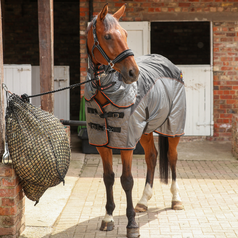 Equilibrium Therapy Magnetic Rug - Black/Orange-2