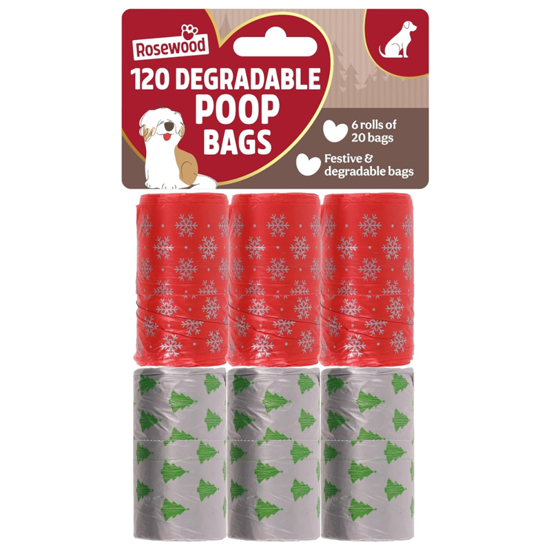Rosewood 120 Xmas Poop Bags