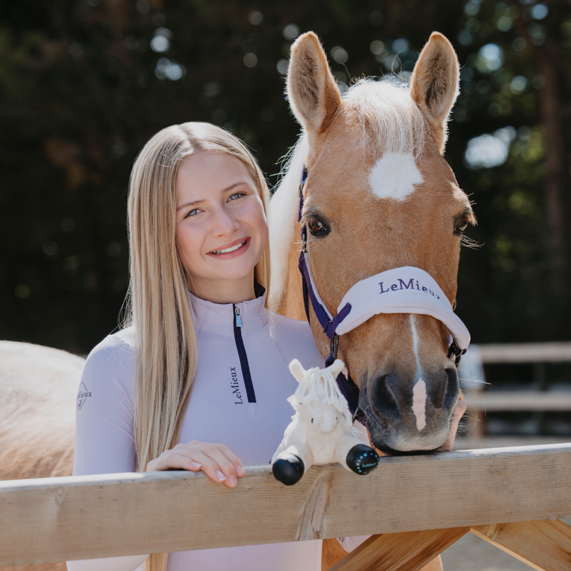 LeMieux Harlow Tiny Beanie Pony Popcorn lemieux-harlow-tiny-beanie-pony-popcorn