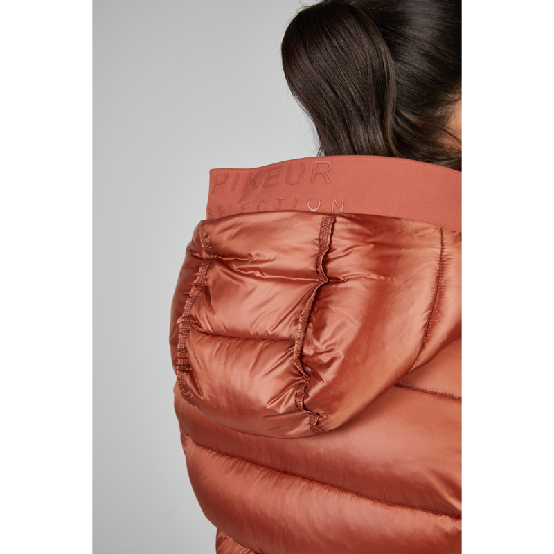 Pikeur Selection Ladies Quilted Jacket - Rose Wood-4