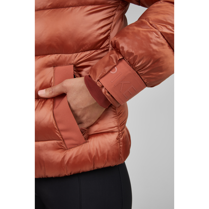 Pikeur Selection Ladies Quilted Jacket - Rose Wood-3