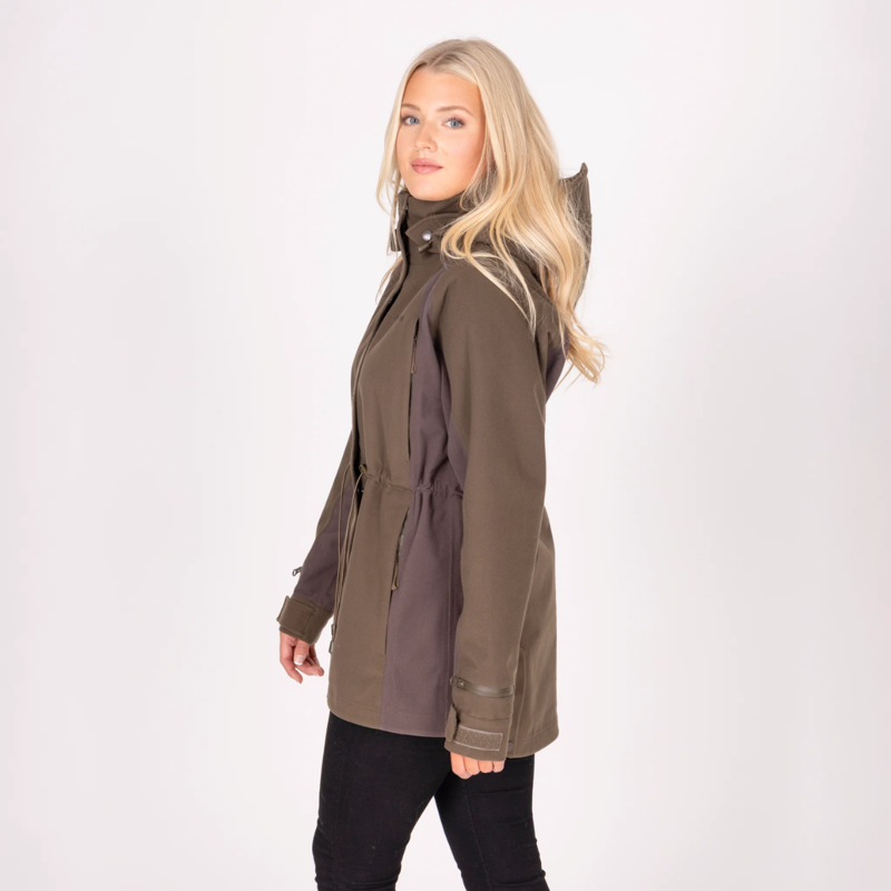 Aubrion Unisex Heritage Full Zip Jacket - Dark Olive-2