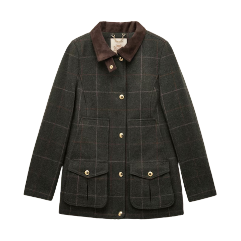 Joules Ladies Classic Fieldcoat - Grasmoor Tweed