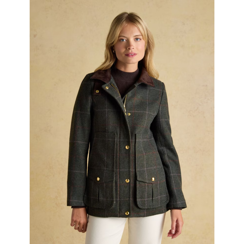 Joules Ladies Classic Fieldcoat - Grasmoor Tweed-7