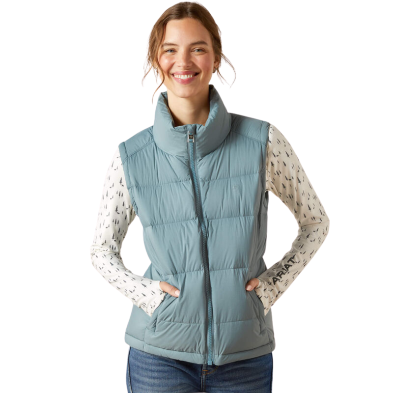 Ariat Women's UltraPuff Down Vest - Steel Sage