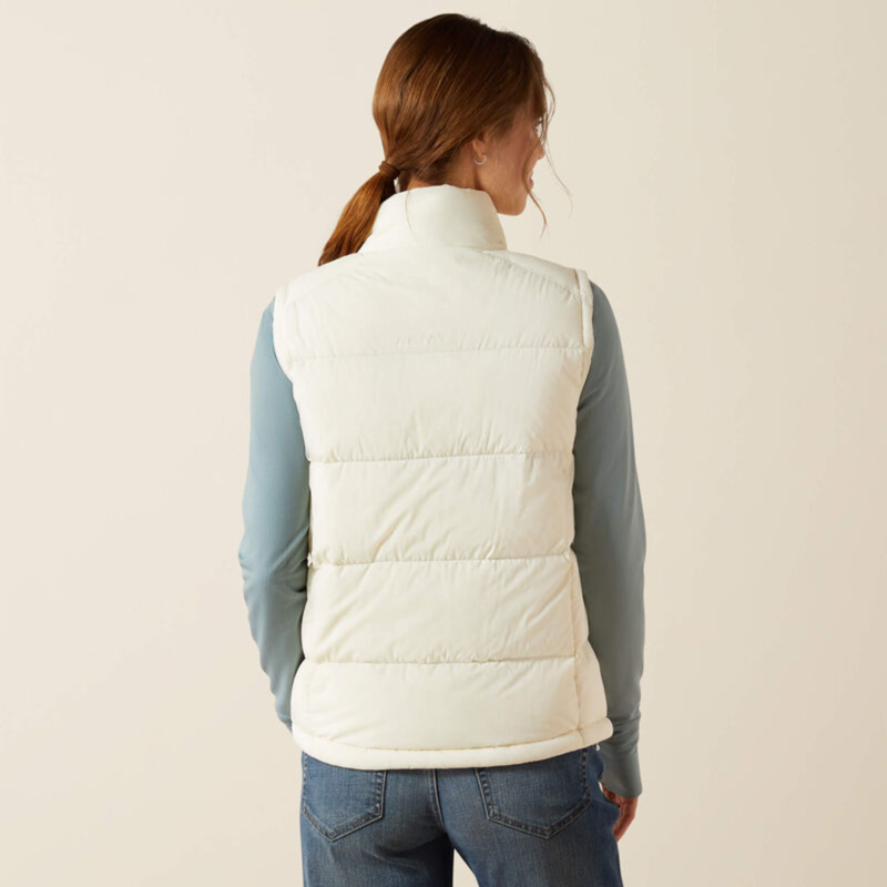 Ariat Women's UltraPuff Down Vest - Star White-1