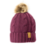 Woof Wear Cable Beanie - Plum