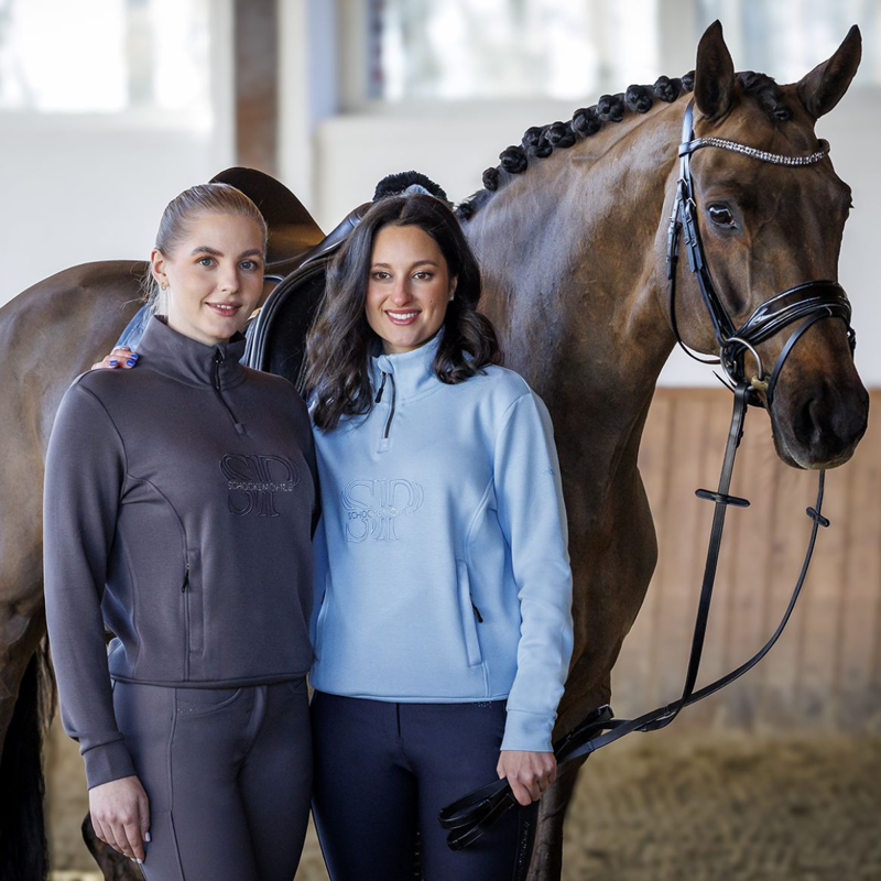 Schockemohle SPColetta Style Jacket - Milky Blue-5