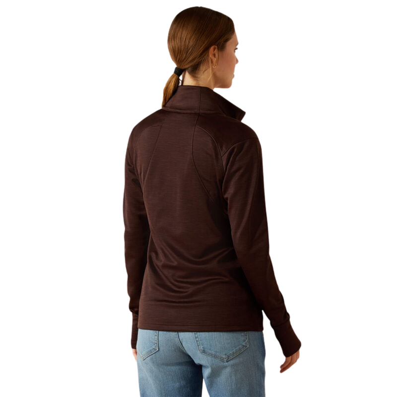 Ariat Women's Team EQ 1/2 Zip Pullover - Java-1
