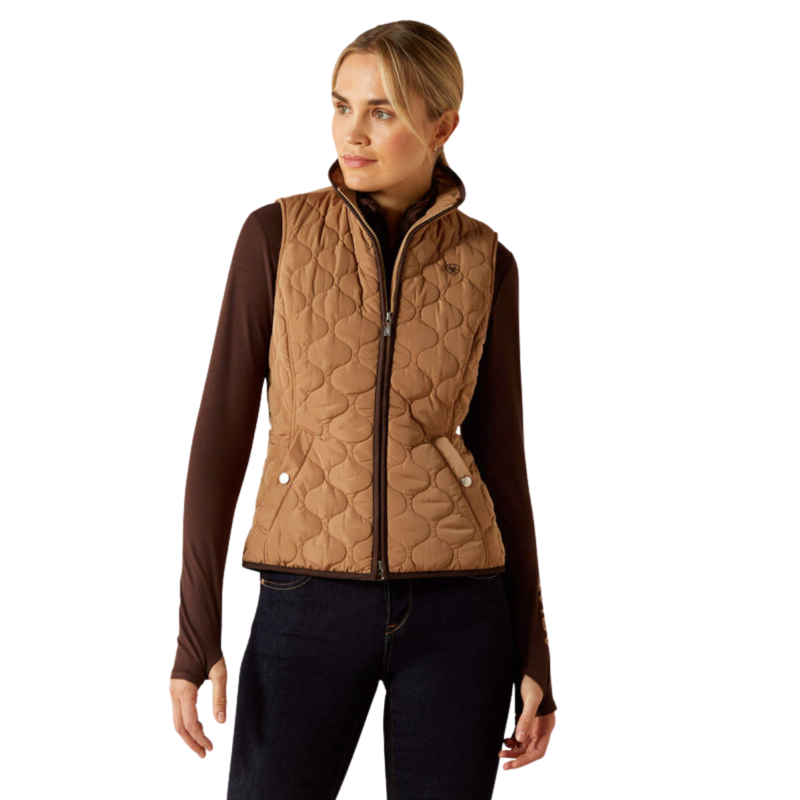 Ariat Women's Ashley 2.0 Insulated Vest - Tiger's Eye
