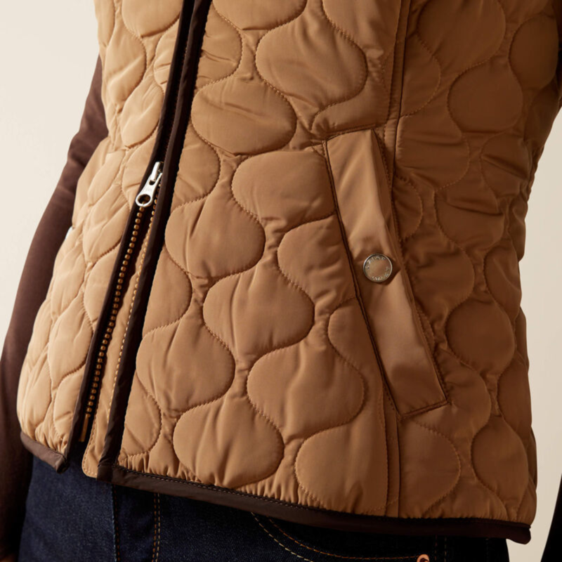 Ariat Women's Ashley 2.0 Insulated Vest - Tiger's Eye-3